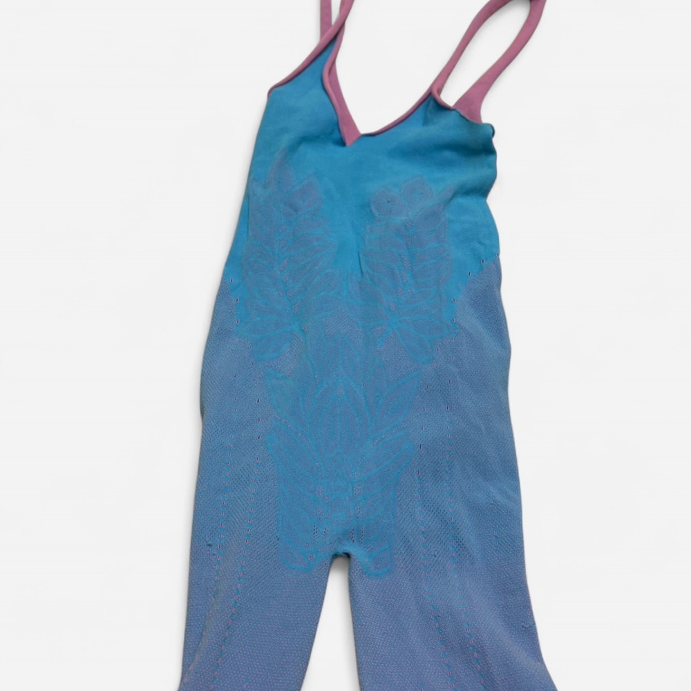 Blue and Purple Jumpsuit